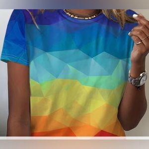 NWT Women’s Rainbow T-shirt